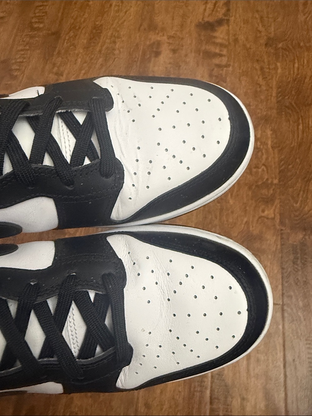 Nike Black and White High-Top Sneakers - Picture 9 of 14